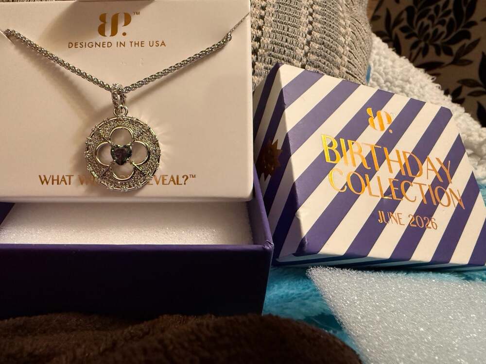 SP Birthday Collection June Lab-Created Alexandrite Pendant Necklace NK76173